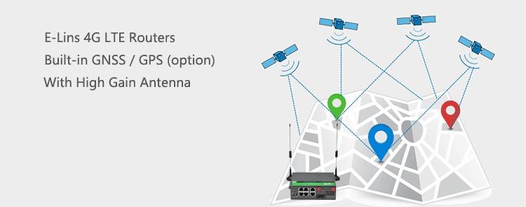 4g router mit GPS