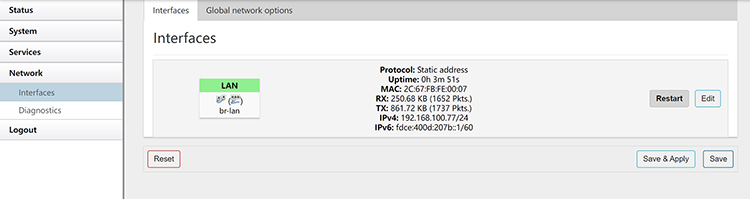 VPN for H685 4g router