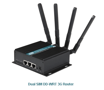 H750 Dual SIM DDWRT 3G Roteador