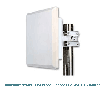 H820QO Qualcomm Prova da poeira da água ao ar livre OpenWRT Roteador 4G