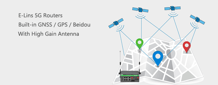 5g เราเตอร์ด้วย GPS/Beidou