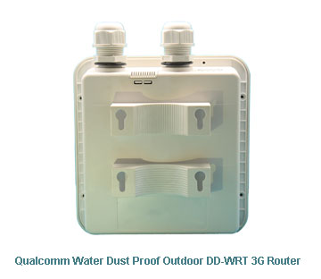 H820QO Qualcomm Water Dust Proof Outdoor DDWRT 3G เราท์เตอร์