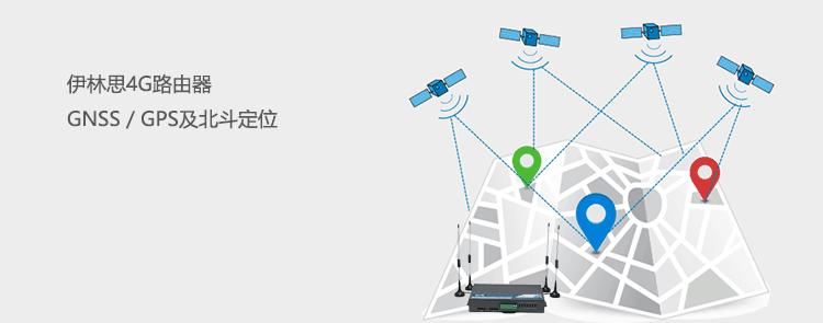 H720 4G路由器支持GPS及北斗定位