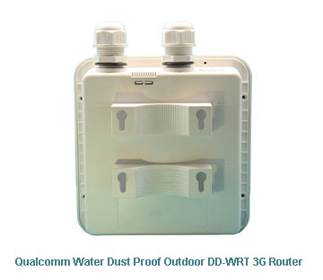 H820QO Qualcomm Water Dust Proof Outdoor DDWRT 3G Enrutador