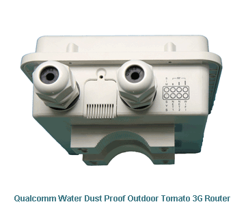 H820QO Qualcomm Water Dust Proof Outdoor Tomato 3G Enrutador